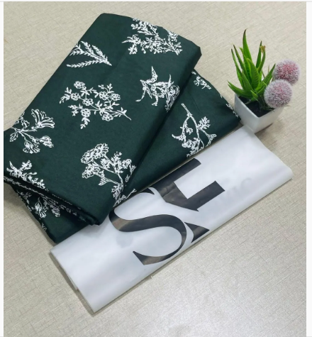 2 Pcs Women's Unstitched Printed Suit